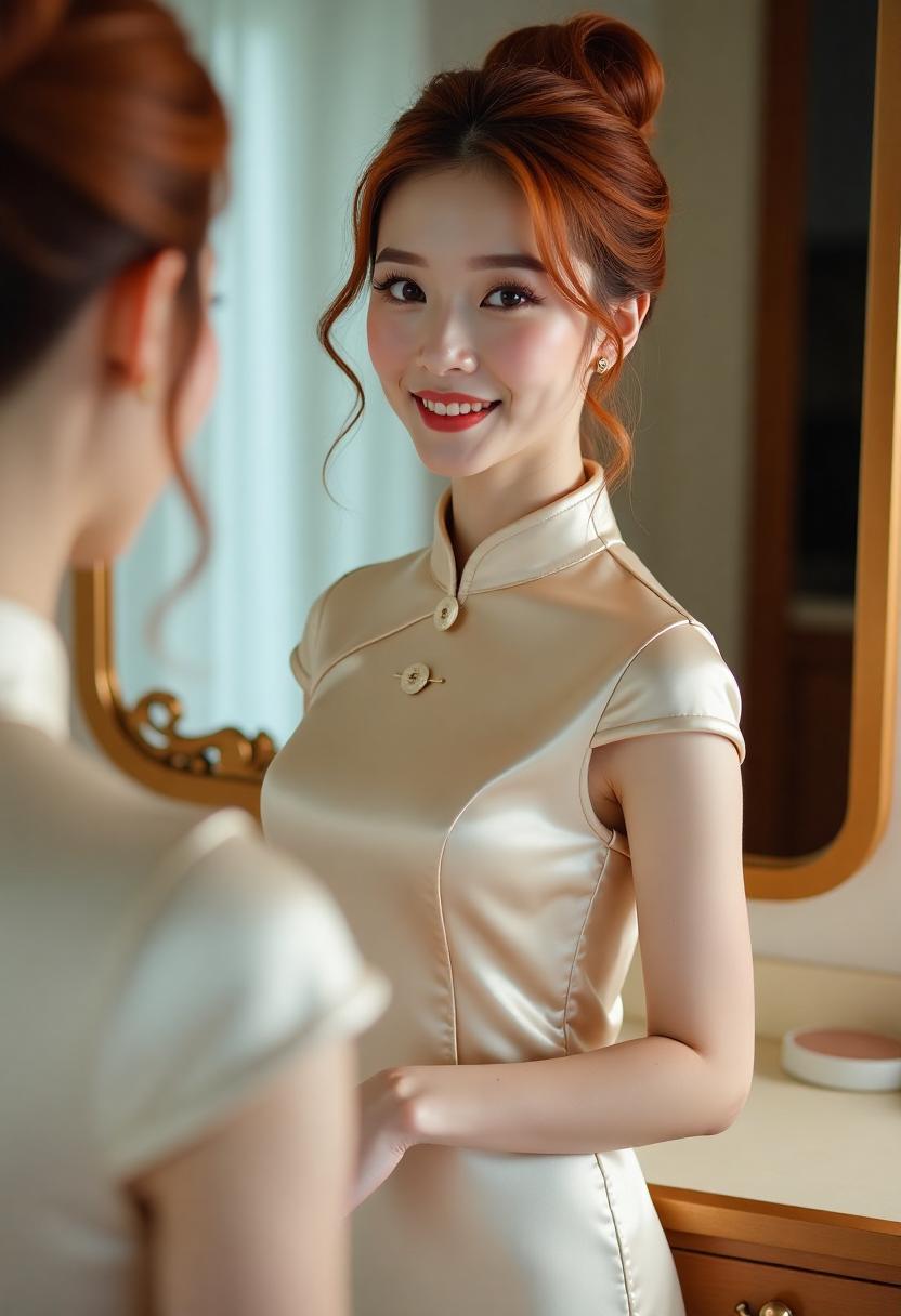 厨房里的春天海报